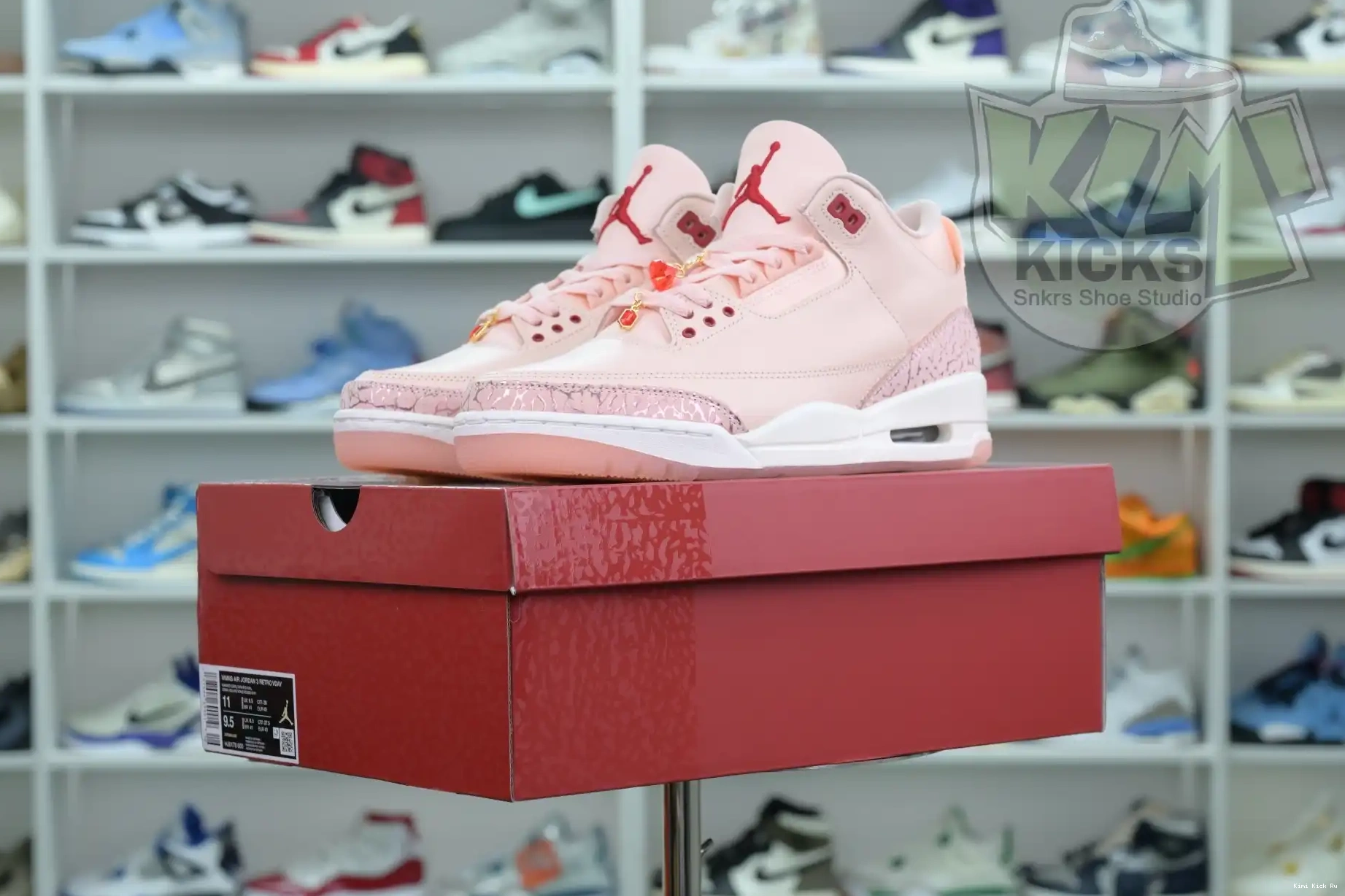 Day Kimikick Jordan Air 3 Jordan Valentine's 0416